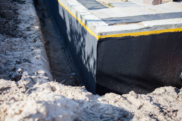 Professional Foundation Crack Repair technician working in Lyons, NY